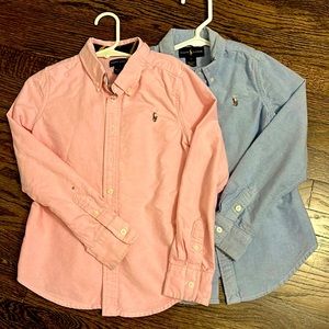 TWO Ralph Lauren Oxford button downs